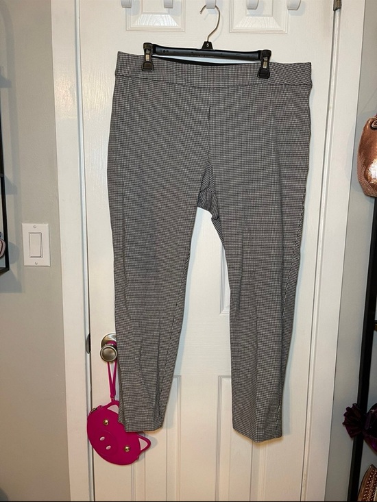 a new day Pants - A New Day Houndstooth Skinny Ankle Pants Size 16 Pull On